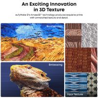 eufyMake E1 technologie Amass3D impression UV relief