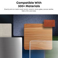 eufyMake E1 impression UV multi-matériaux bois métal verre