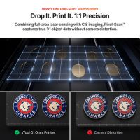 Positionnement Pixel Scan xTool O1 Omni Printer UV&DT Rotary Bundle
