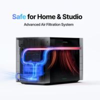 Filtration d'air intégrée de la xTool O1 Omni Printer Single UV