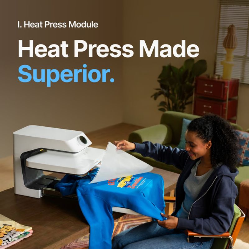 Pressage à chaud xTool WonderPress 3D Form Bundle