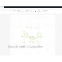 Creality Falcon A1 10W contours graphiques