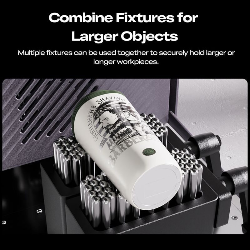 Fixation modulaire flexible fixture Creality maintien pièces irrégulières