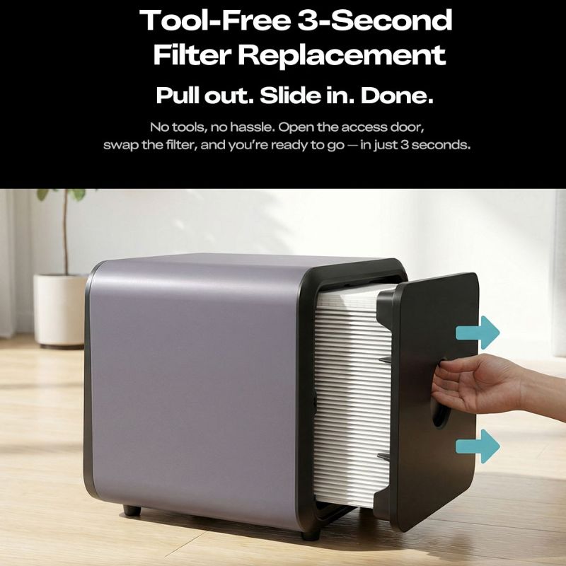 Falcon AP1 mini Creality remplacement filtre rapide 3 secondes