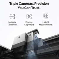 xTool X1 avec triple caméra pour le positionnement précis des motifs
