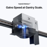 xTool X1 avec technologie Hybrid Motion pour associer portique et Galvo