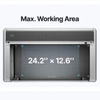 xTool X1 avec surface de gravure de 615 × 320 mm