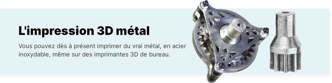 impression 3d metal filament basf imprimante 3d