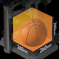 Anycubic Kobra X - volume de construction