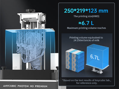 Anycubic Photon M3 Premium - Grand volume d'impression
