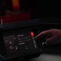 Raise3D DF2 - écran tactile