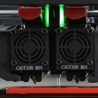 Raise3D Pro3 tetes independantes hotend