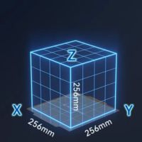 Flashforge Creator 5 volume impression 256 mm