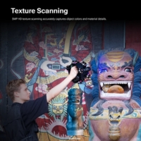 EinScan Trak pour la numérisation 3D couleur et texture