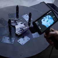 EinScan Rigil volume et distance de scan