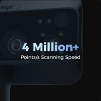 Vitesse de scan EinScan Rigil