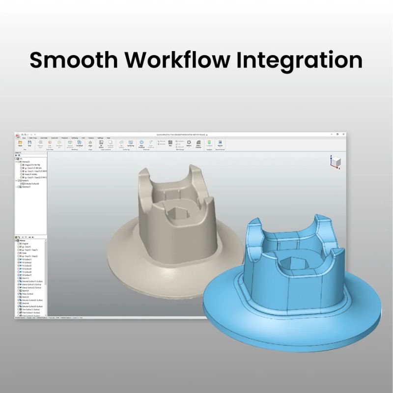 Revopoint Revo Design Personal - Workflow scan 3D vers CAO