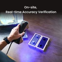 Ball Plate en fibre de carbone certifiée CMM Revopoint MetroY Ultra CMM Edition