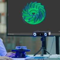 Revopoint MetroX Pro plateau rotatif