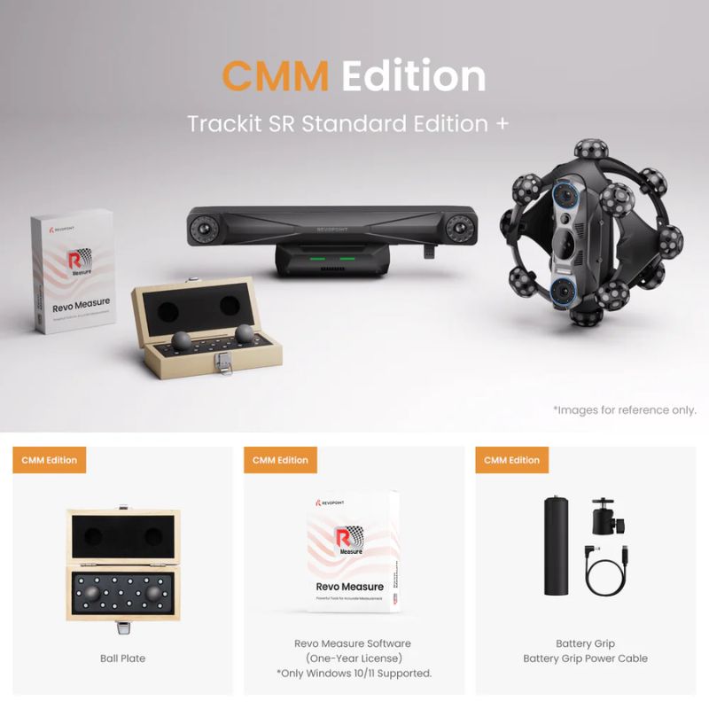 Mode CMM du Revopoint Trackit SR