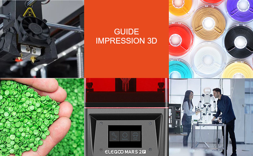 Matériaux, filaments d'impression 3D : un guide gratuit pour s'y retrouver