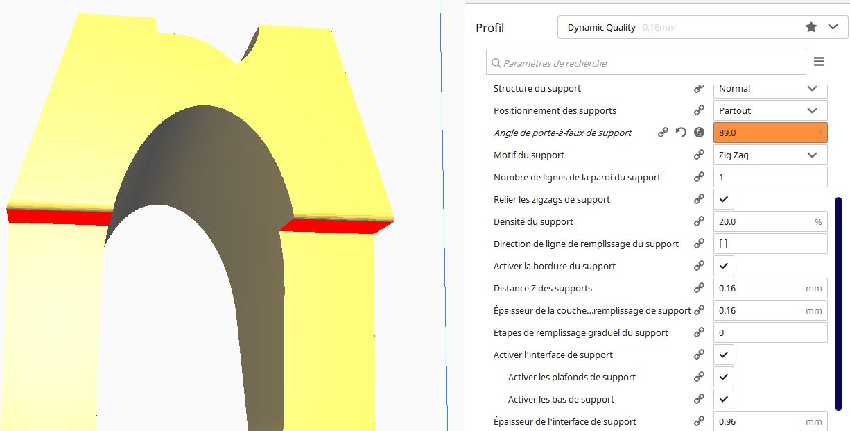 Optimiser vos supports sur Cura Polyfab3D