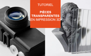 pieces transparentes impression 3D