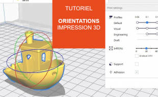 Orientation impression 3D