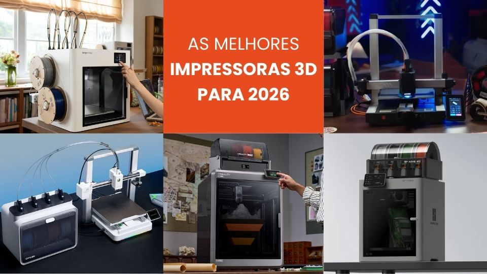 As melhores impressoras 3D para 2026