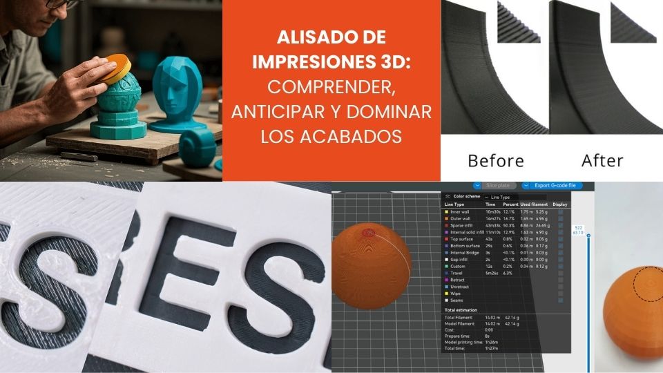 Alisado de impresiones 3D_ Comprender, anticipar y dominar los acabados