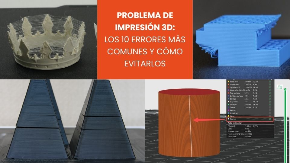 Problema de Impresión 3D_ Los 10 Errores Más Comunes y Cómo Evitarlos