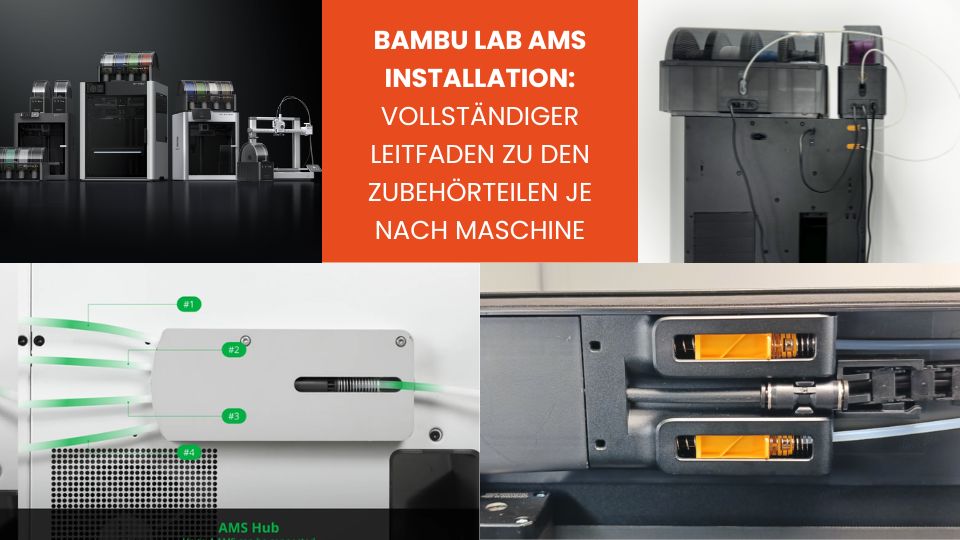 Bambu Lab AMS Installation_ vollständiger Leitfaden zu den Zubehörteilen je nach Maschine